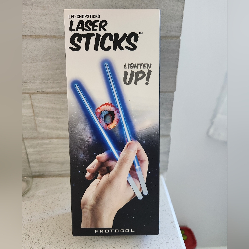 NWT LED Chopstick Lazersticks!